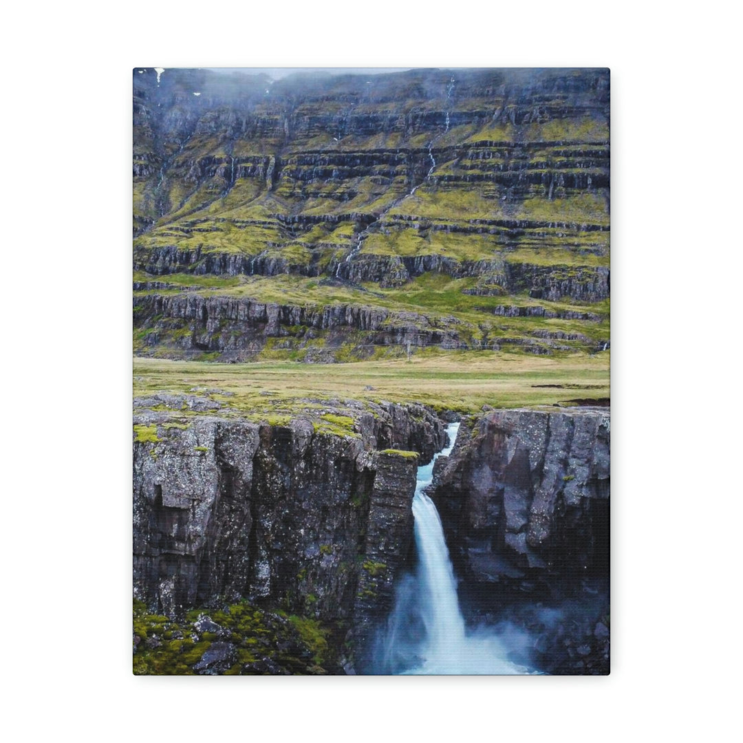 A Remote Waterfall - Canvas