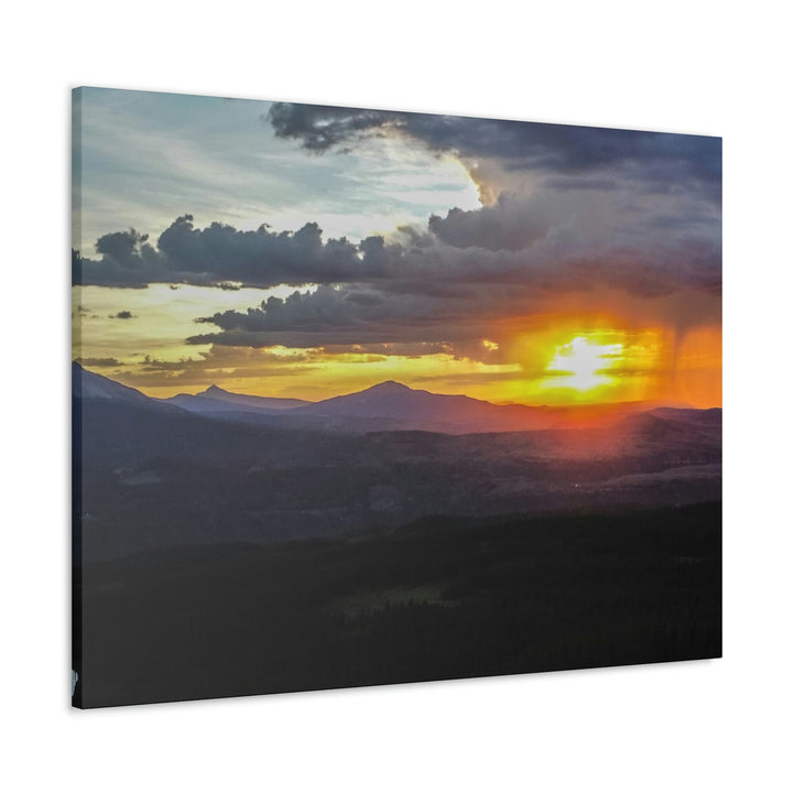 Rainy Sunset - Canvas