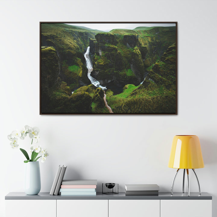 A Green Dream - Canvas with Frame