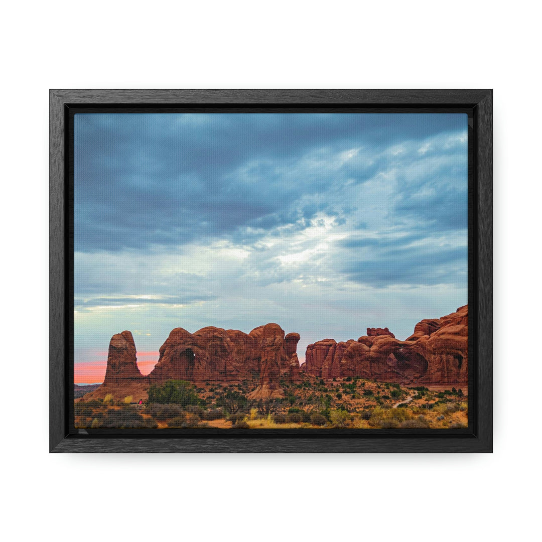 Arches at Sunset - Canvas with Frame