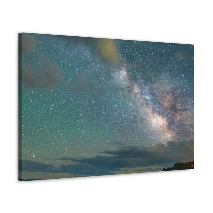 Milky Way Through the Clouds Part 1 - Canvas