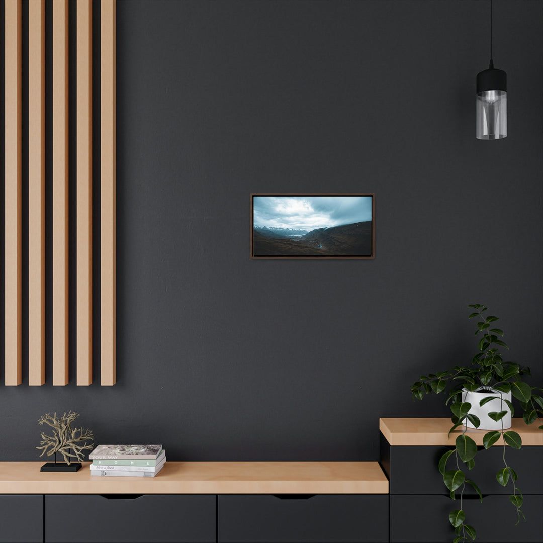 Icelandic Scene - Canvas with Frame