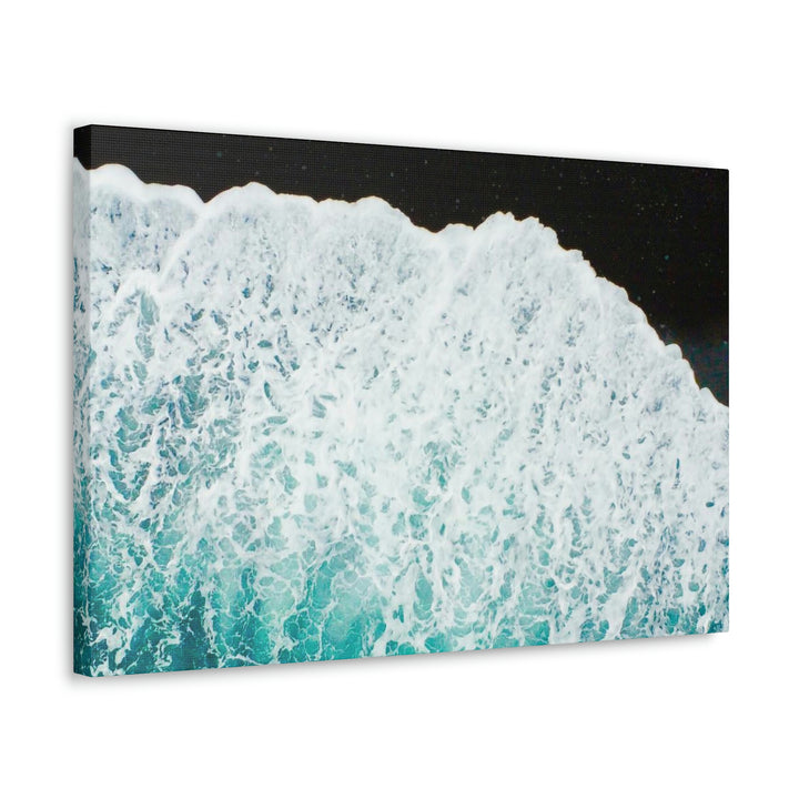 A Wave on Volcanic Sand - Canvas