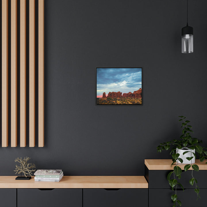 Arches at Sunset - Canvas with Frame