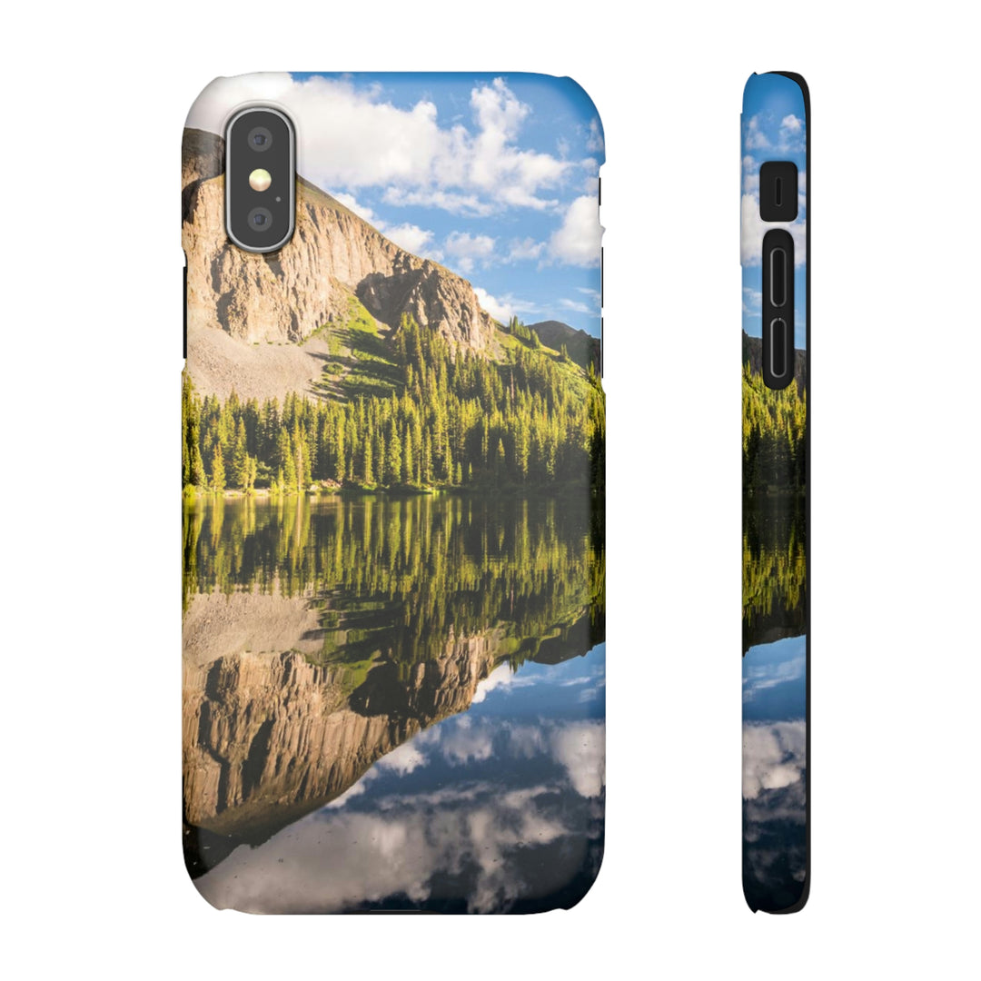 Mountain Scene Reflected - Phone Case