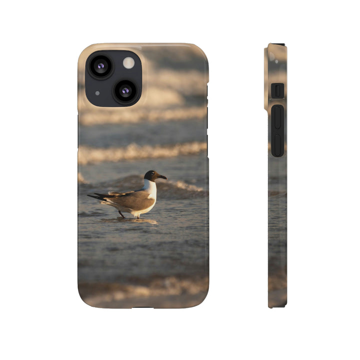 Laughing Gull in the Surf - Phone Case