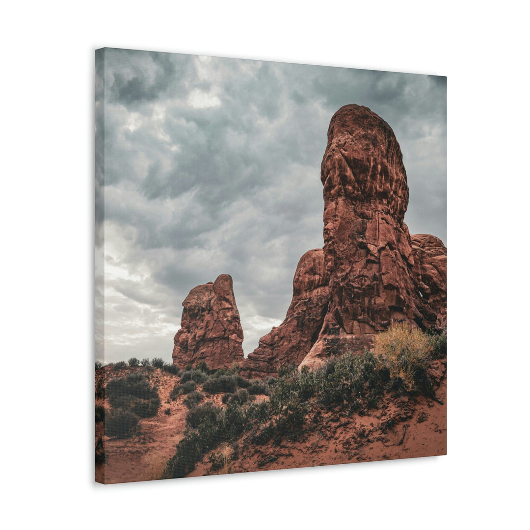 Dramatic Rocks - Canvas