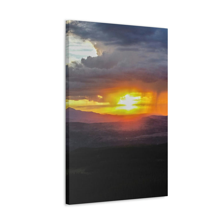 Rainy Sunset - Canvas