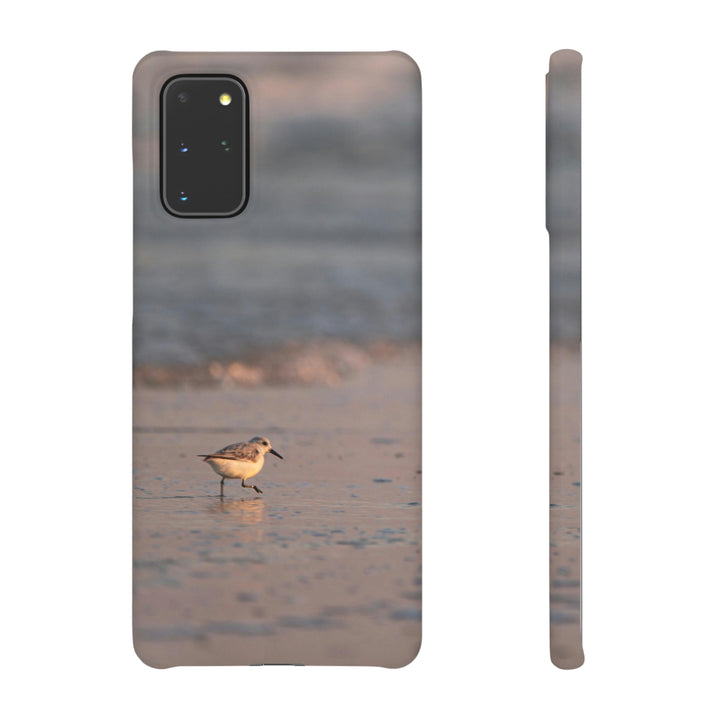 Sanderling in Soft Dusk Light - Phone Case