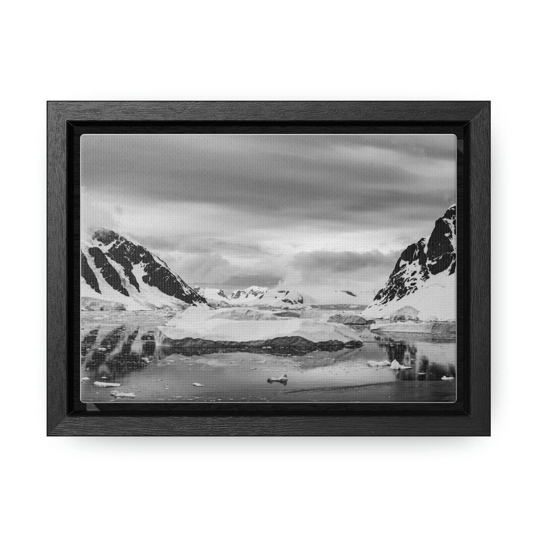 A Still Day in Black and White - Canvas with Frame