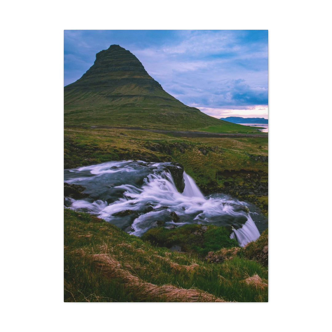 An Icelandic Sunset - Canvas