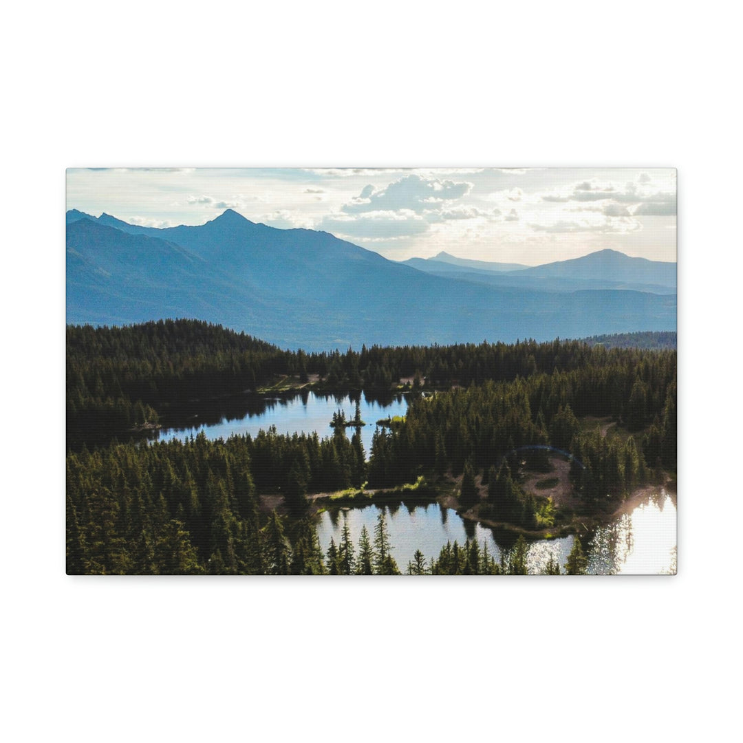 Cool Mountain Lakes - Canvas