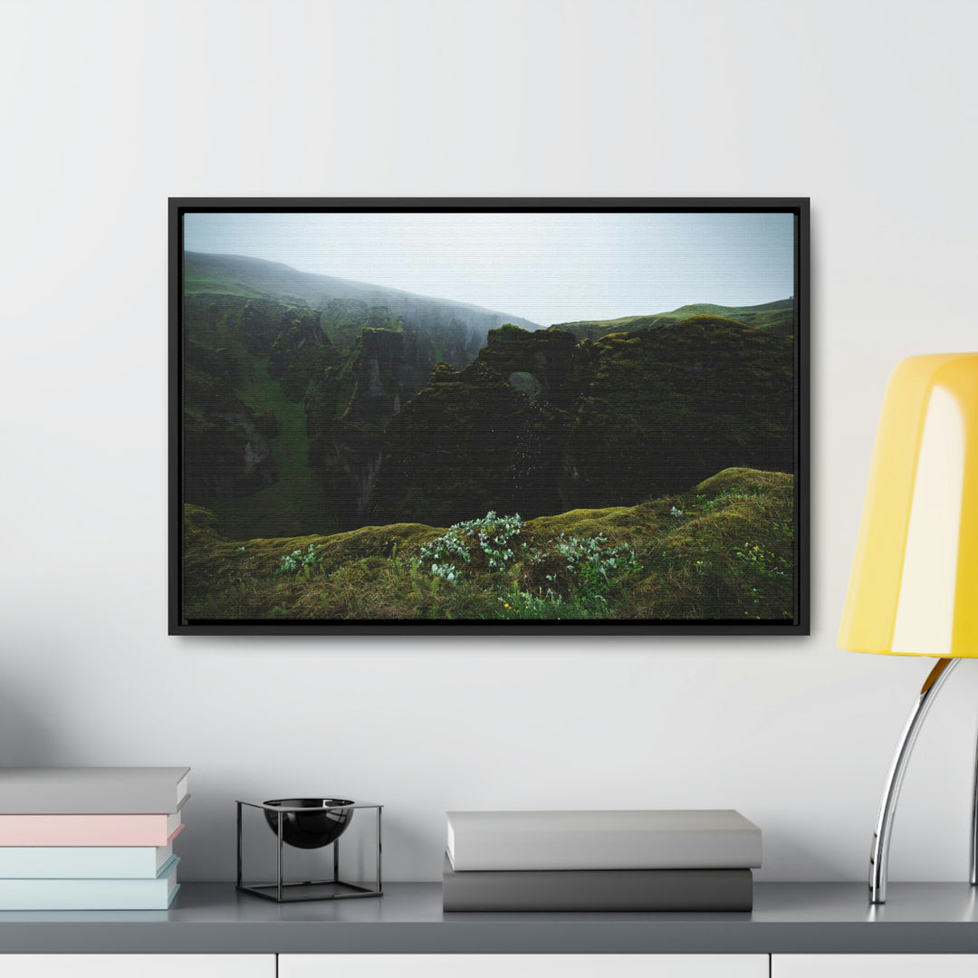 Mystical Canyon - Canvas with Frame