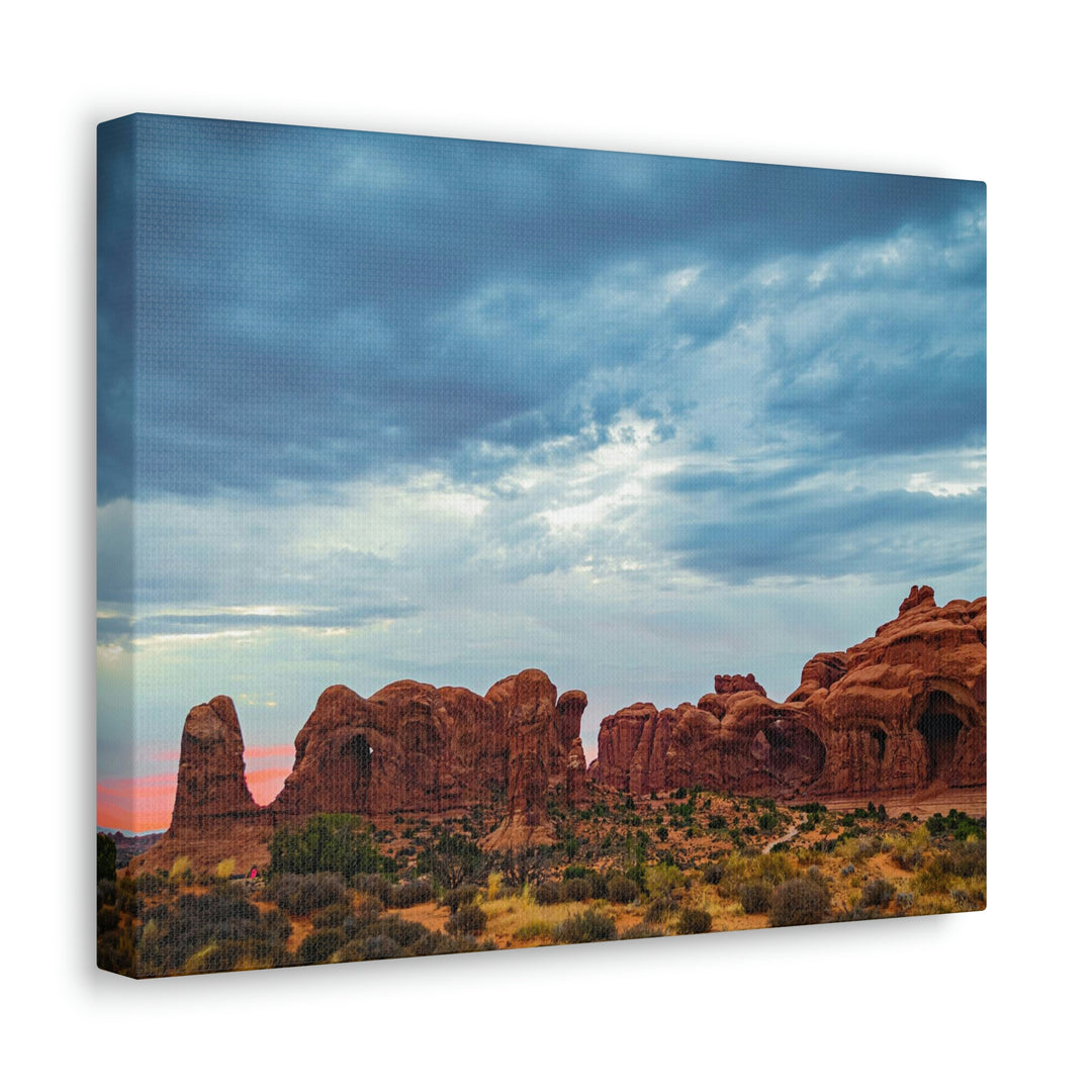 Arches at Sunset - Canvas