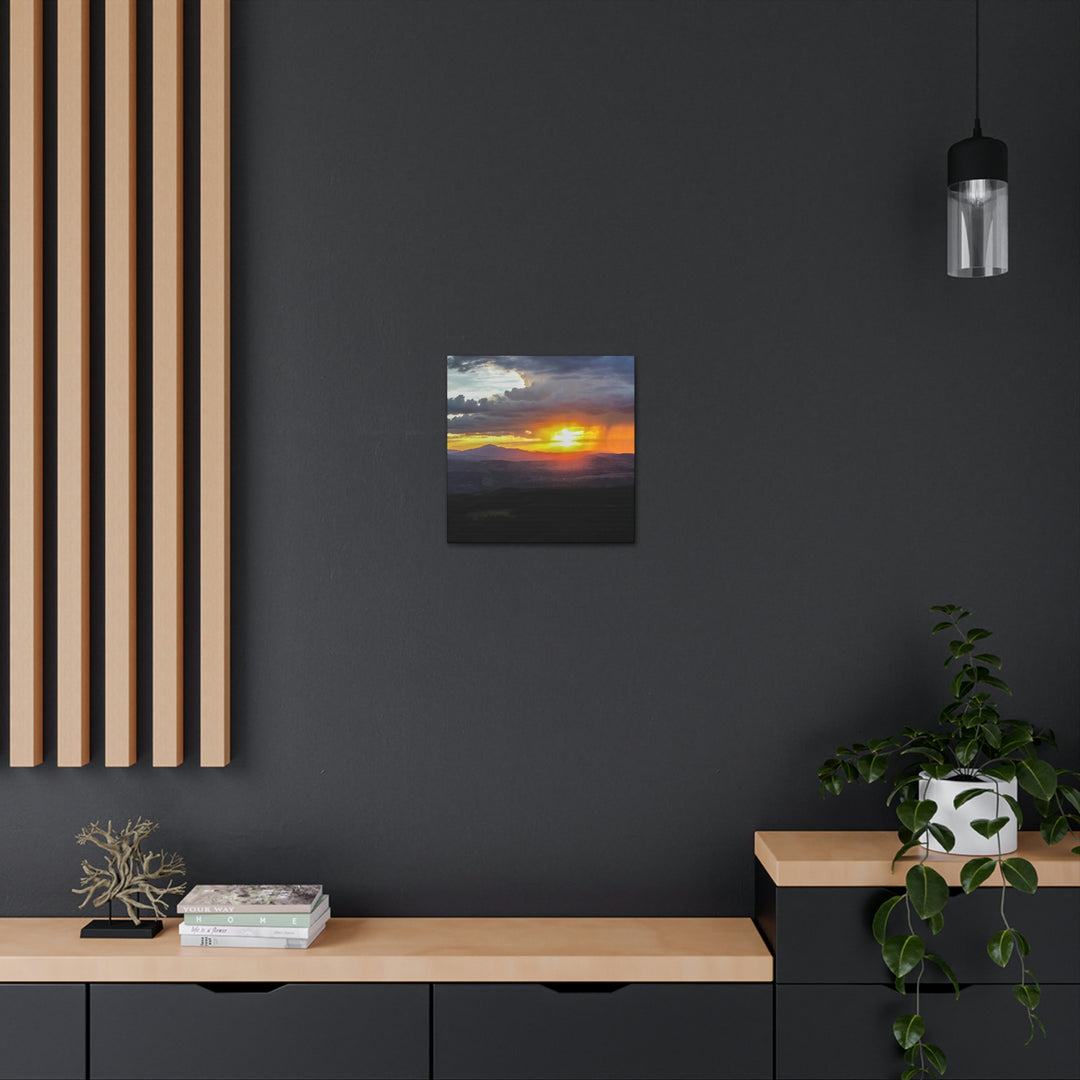 Rainy Sunset - Canvas