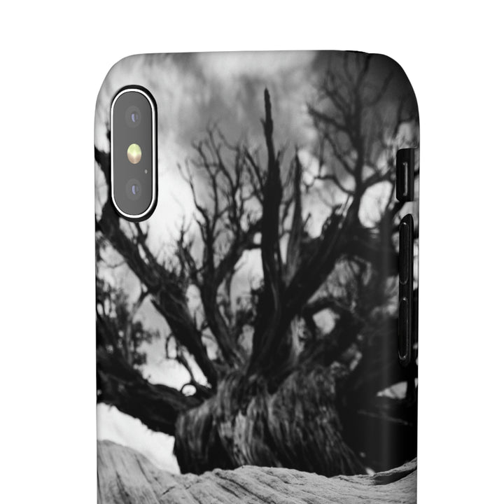 Desert Reach in Black and White - Phone Case