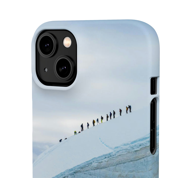 Preparing for the Climb - Phone Case