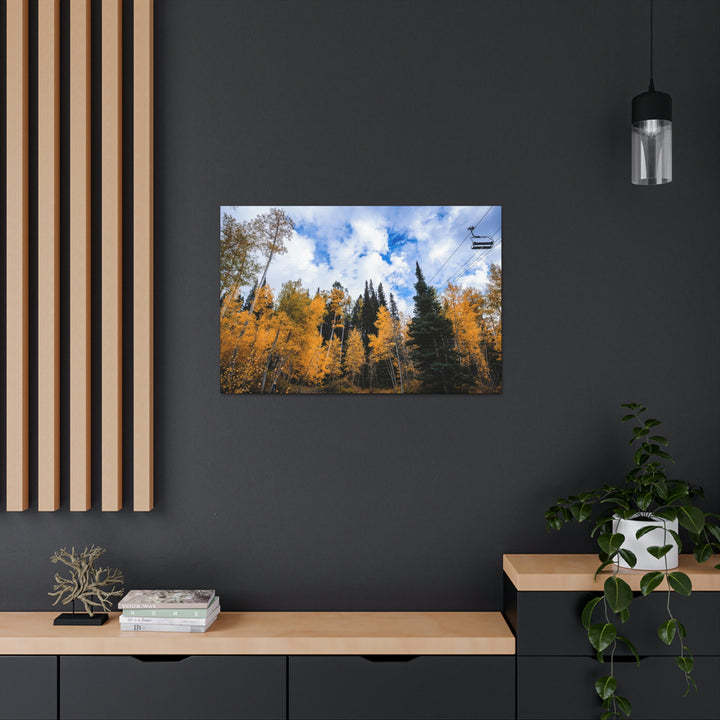 Chairlift in Suspension - Canvas