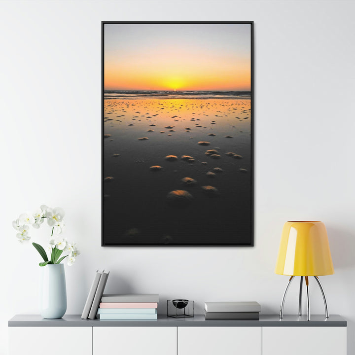 Burrows at Sunrise - Canvas with Frame