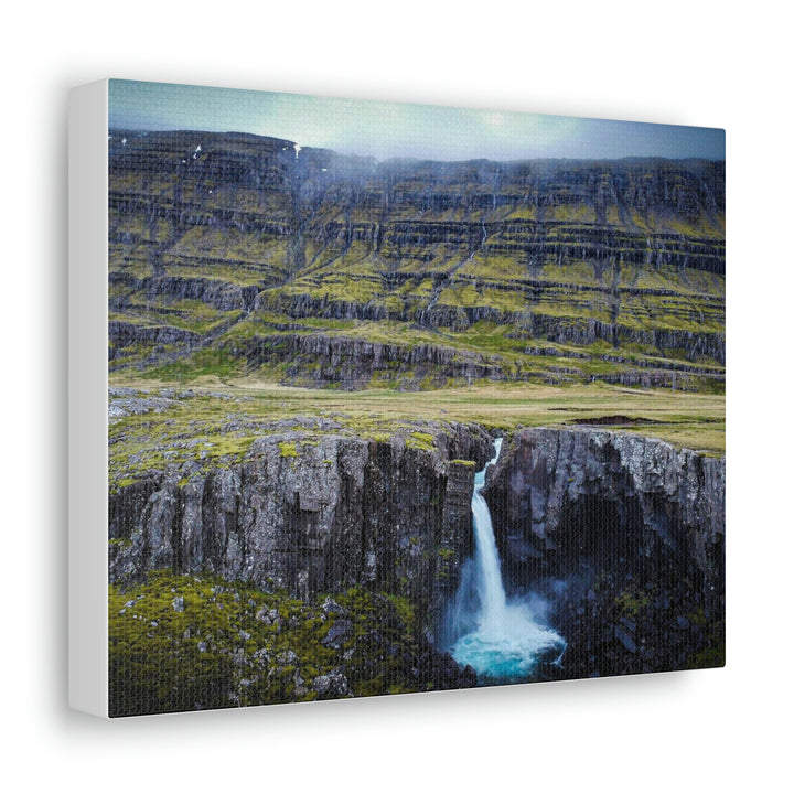 A Remote Waterfall - Canvas