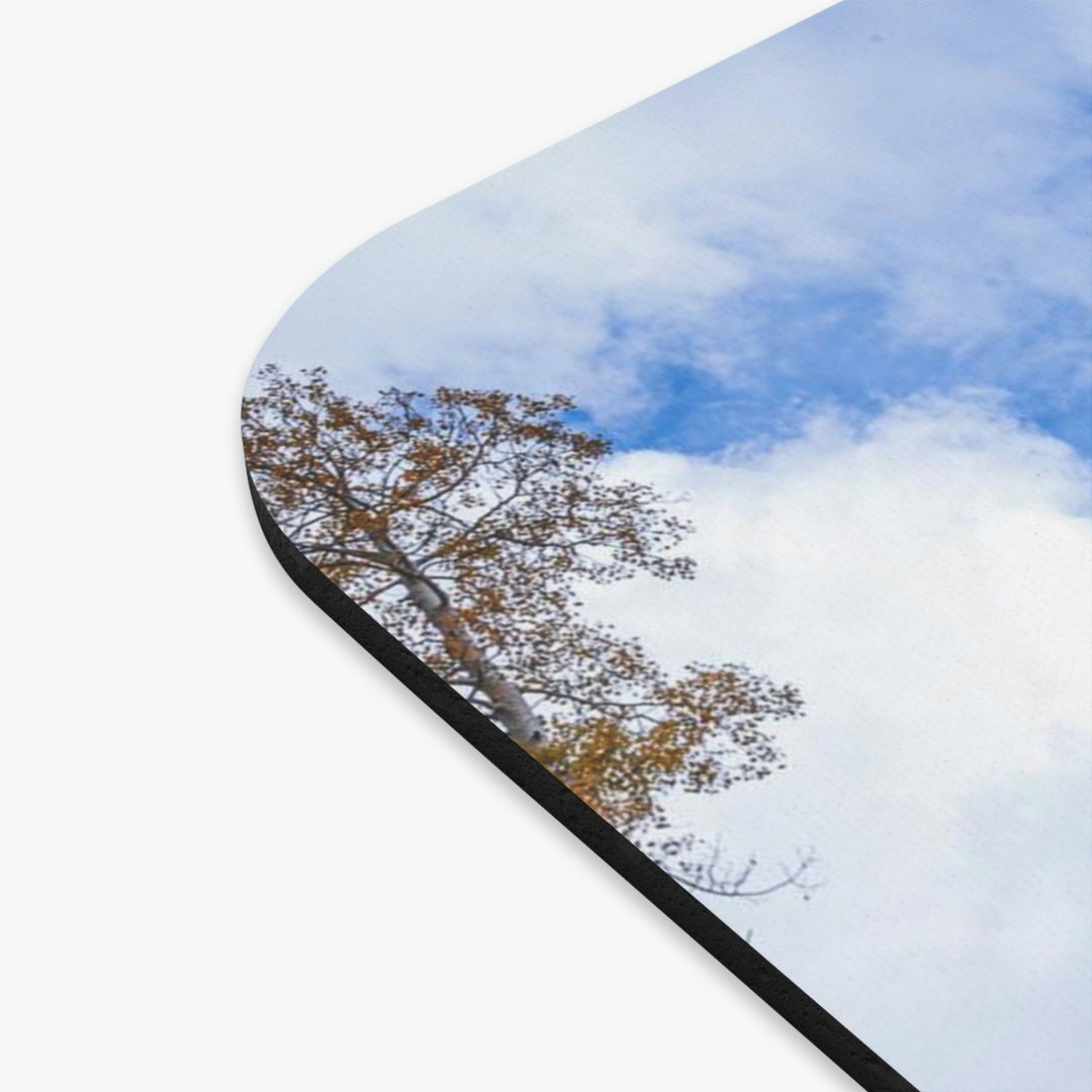 Chairlift in Suspension - Mouse Pad (Rectangle) - Visiting This World