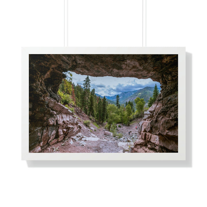 Colorado Window - Framed Print - Visiting This World