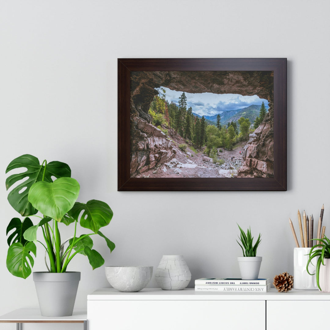 Colorado Window - Framed Print - Visiting This World
