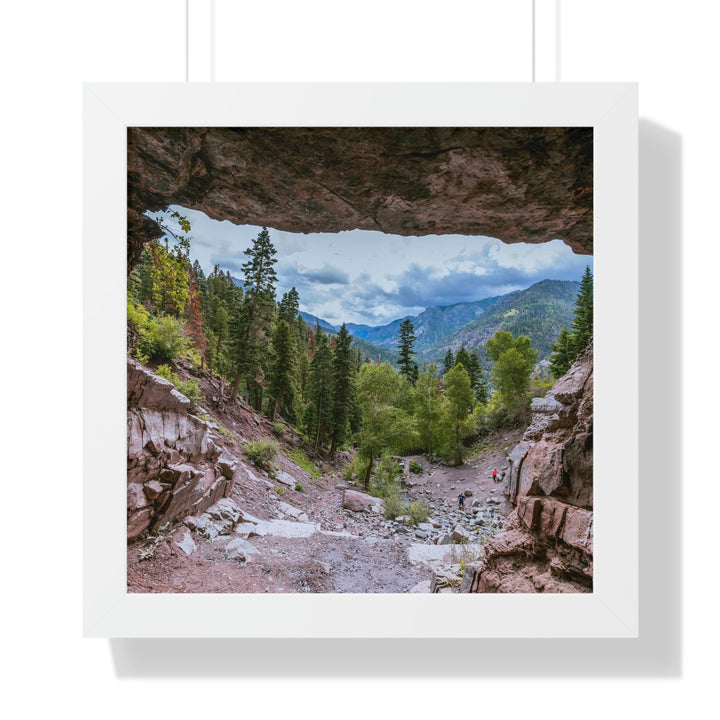 Colorado Window - Framed Print - Visiting This World