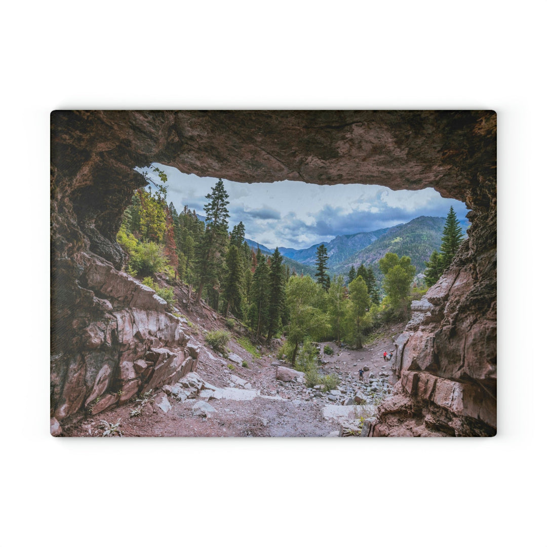 Colorado Window - Glass Cutting Board - Visiting This World