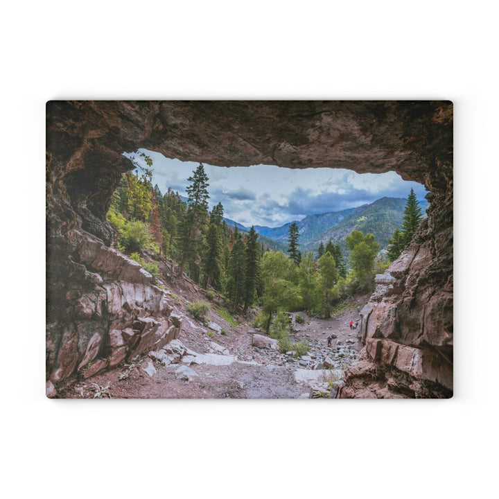 Colorado Window - Glass Cutting Board - Visiting This World