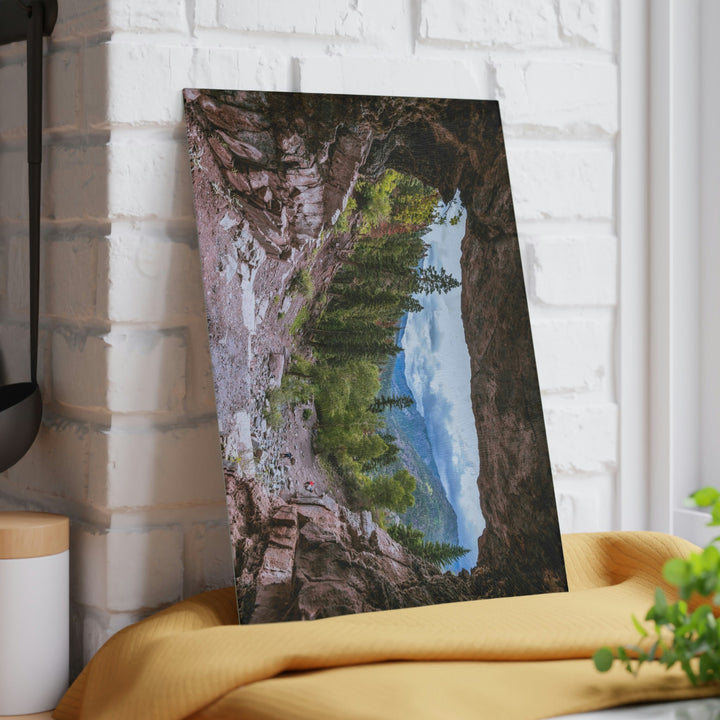 Colorado Window - Glass Cutting Board - Visiting This World