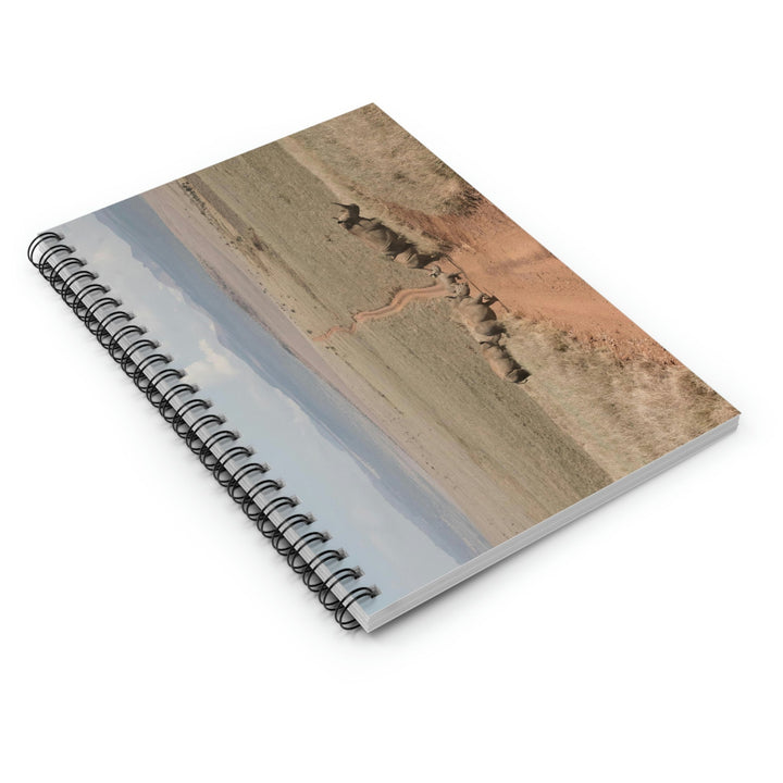 Conservation Success Family - Spiral Ruled Line Notebook - Visiting This World