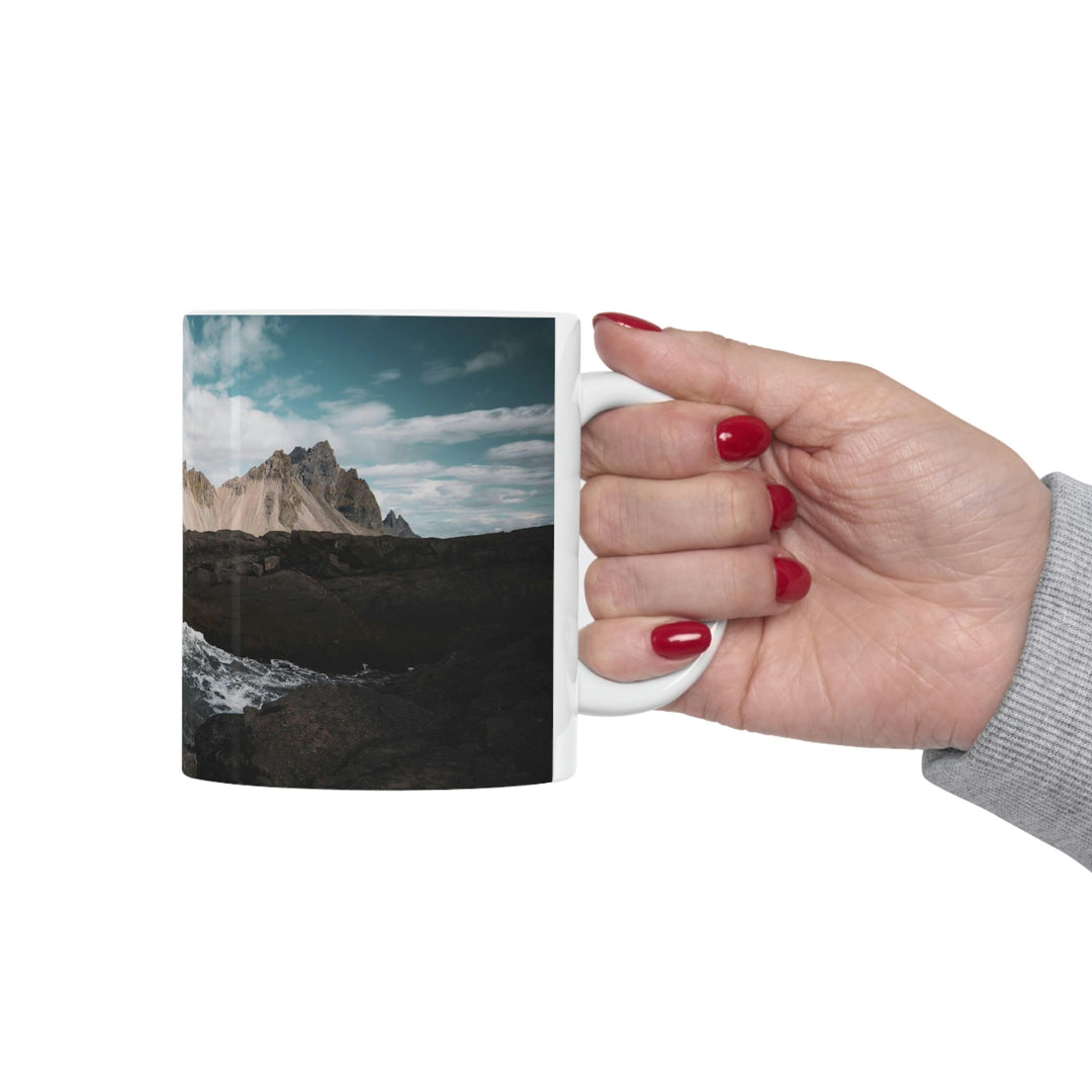 Crashing Sea - Ceramic Mug 11oz - Visiting This World