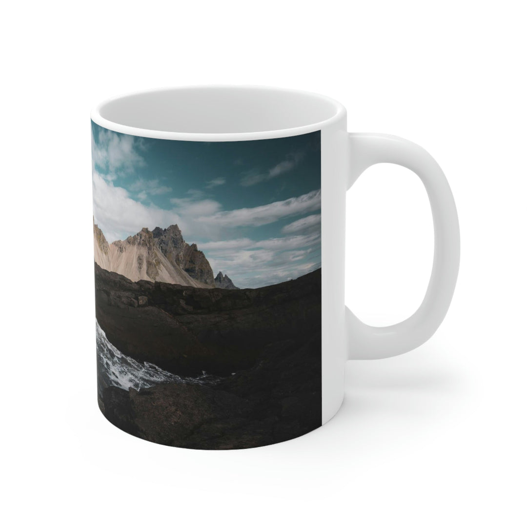 Crashing Sea - Ceramic Mug 11oz - Visiting This World