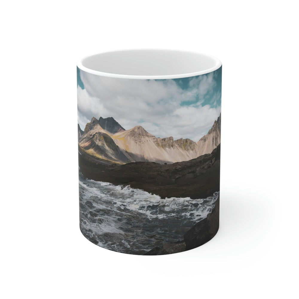 Crashing Sea - Ceramic Mug 11oz - Visiting This World