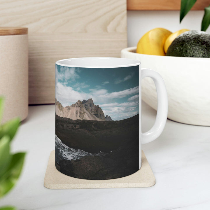 Crashing Sea - Ceramic Mug 11oz - Visiting This World