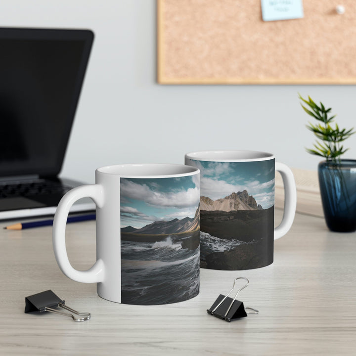 Crashing Sea - Ceramic Mug 11oz - Visiting This World