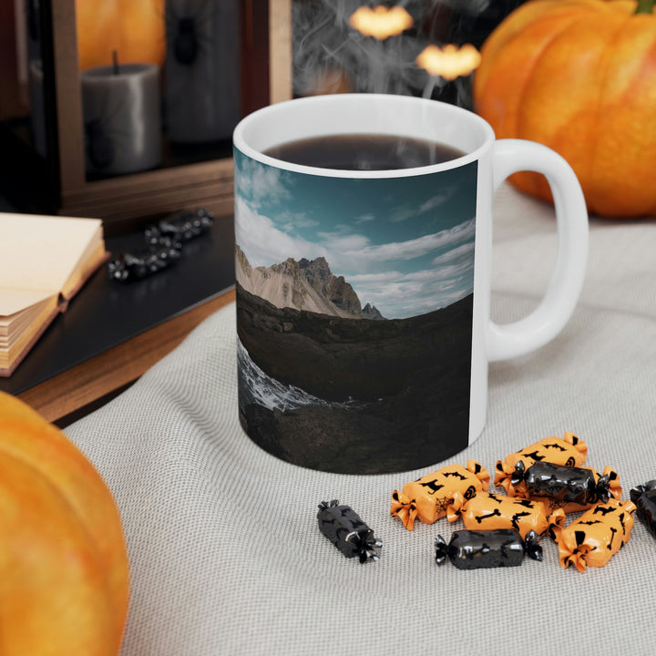 Crashing Sea - Ceramic Mug 11oz - Visiting This World