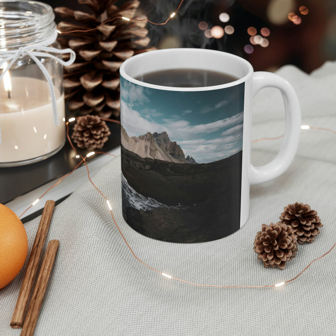 Crashing Sea - Ceramic Mug 11oz - Visiting This World