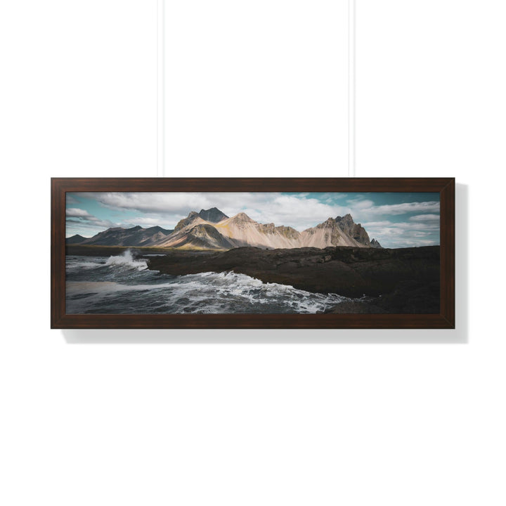 Crashing Sea - Framed Print - Visiting This World