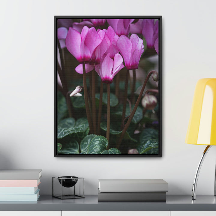 Cyclamen Reach - Canvas with Frame - Visiting This World