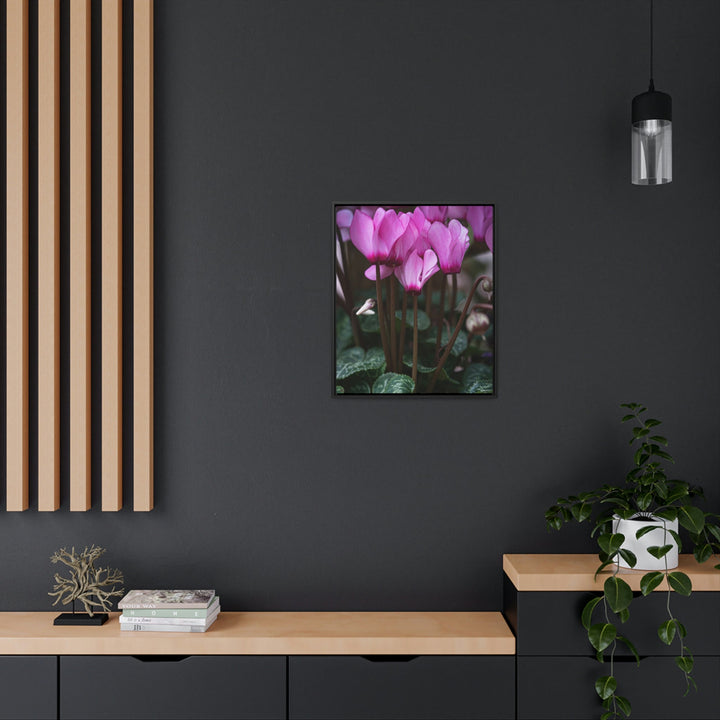 Cyclamen Reach - Canvas with Frame - Visiting This World