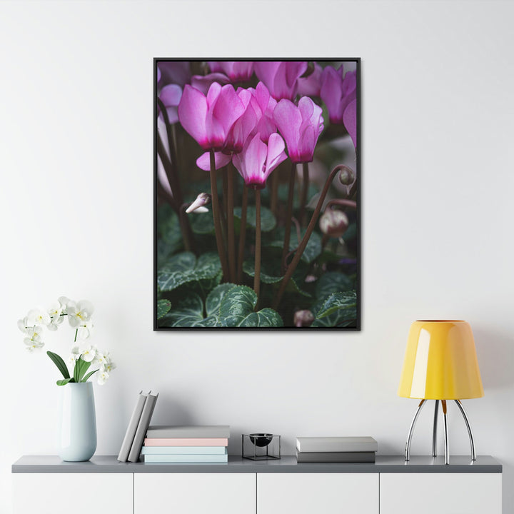 Cyclamen Reach - Canvas with Frame - Visiting This World