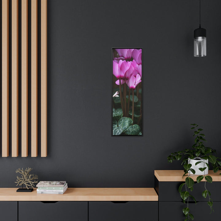 Cyclamen Reach - Canvas with Frame - Visiting This World