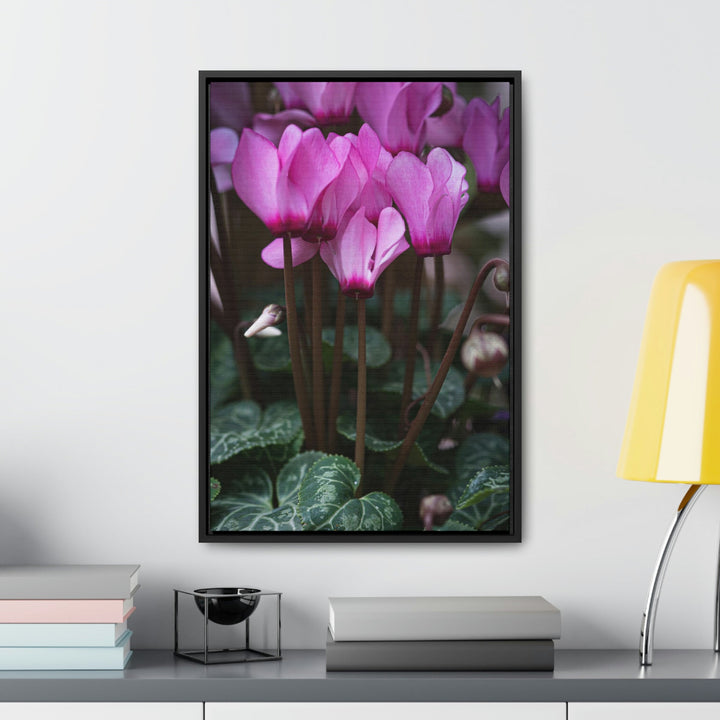 Cyclamen Reach - Canvas with Frame - Visiting This World