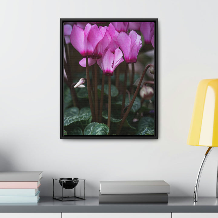 Cyclamen Reach - Canvas with Frame - Visiting This World