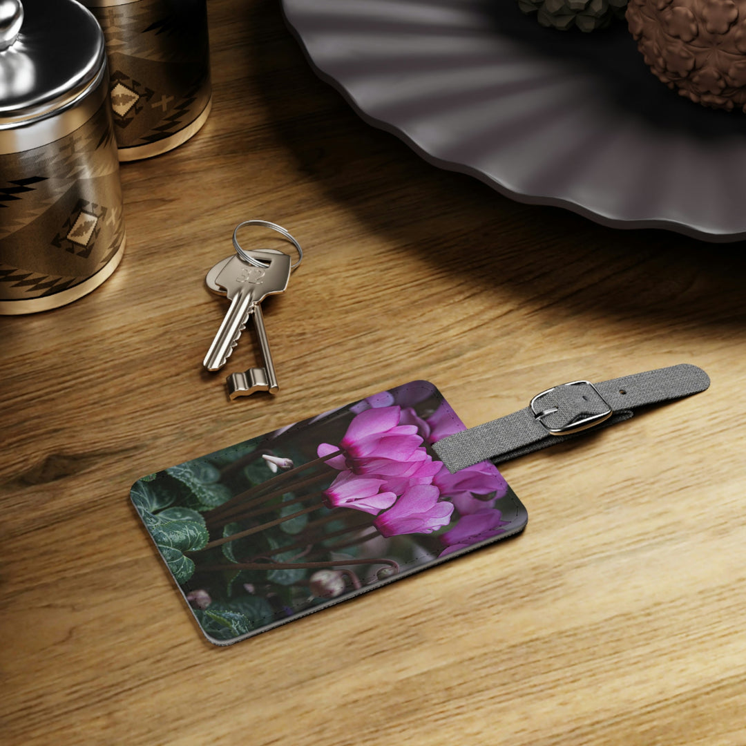 Cyclamen Reach - Luggage Tag - Visiting This World