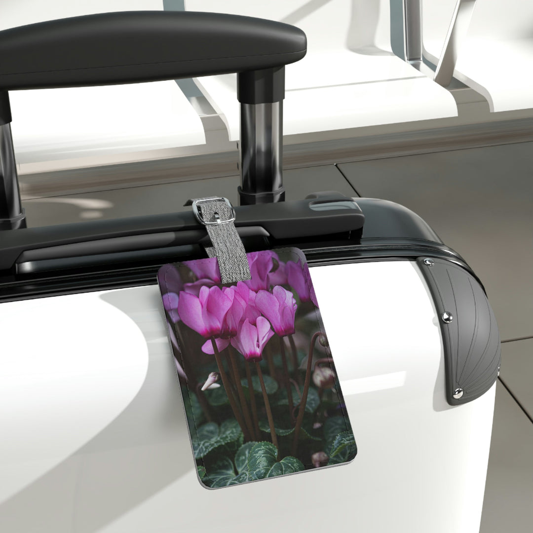 Cyclamen Reach - Luggage Tag - Visiting This World