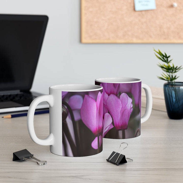 Cyclamen Reach - Mug 11oz - Visiting This World