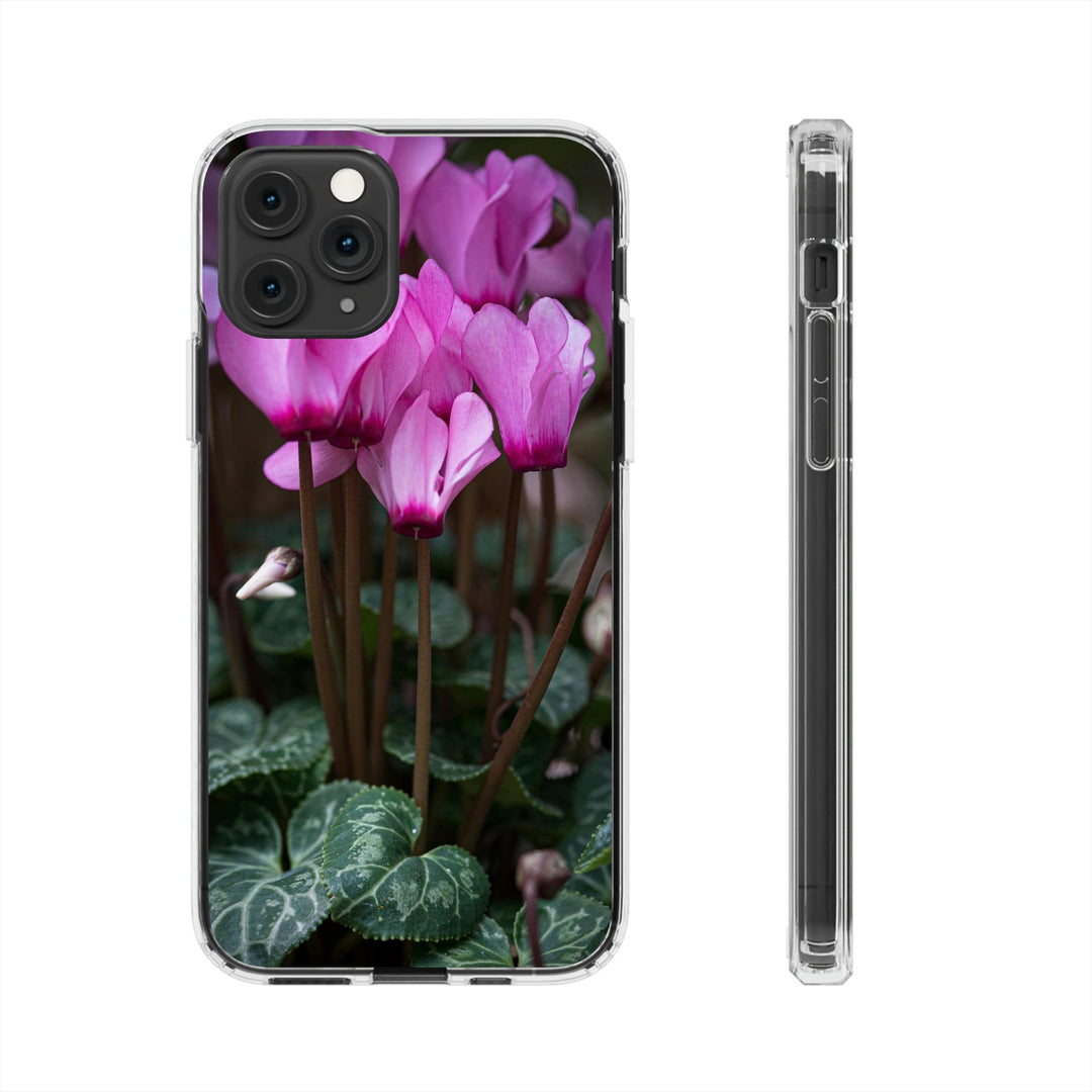 Cyclamen Reach - Phone Case Featuring Photography Art - Visiting This World